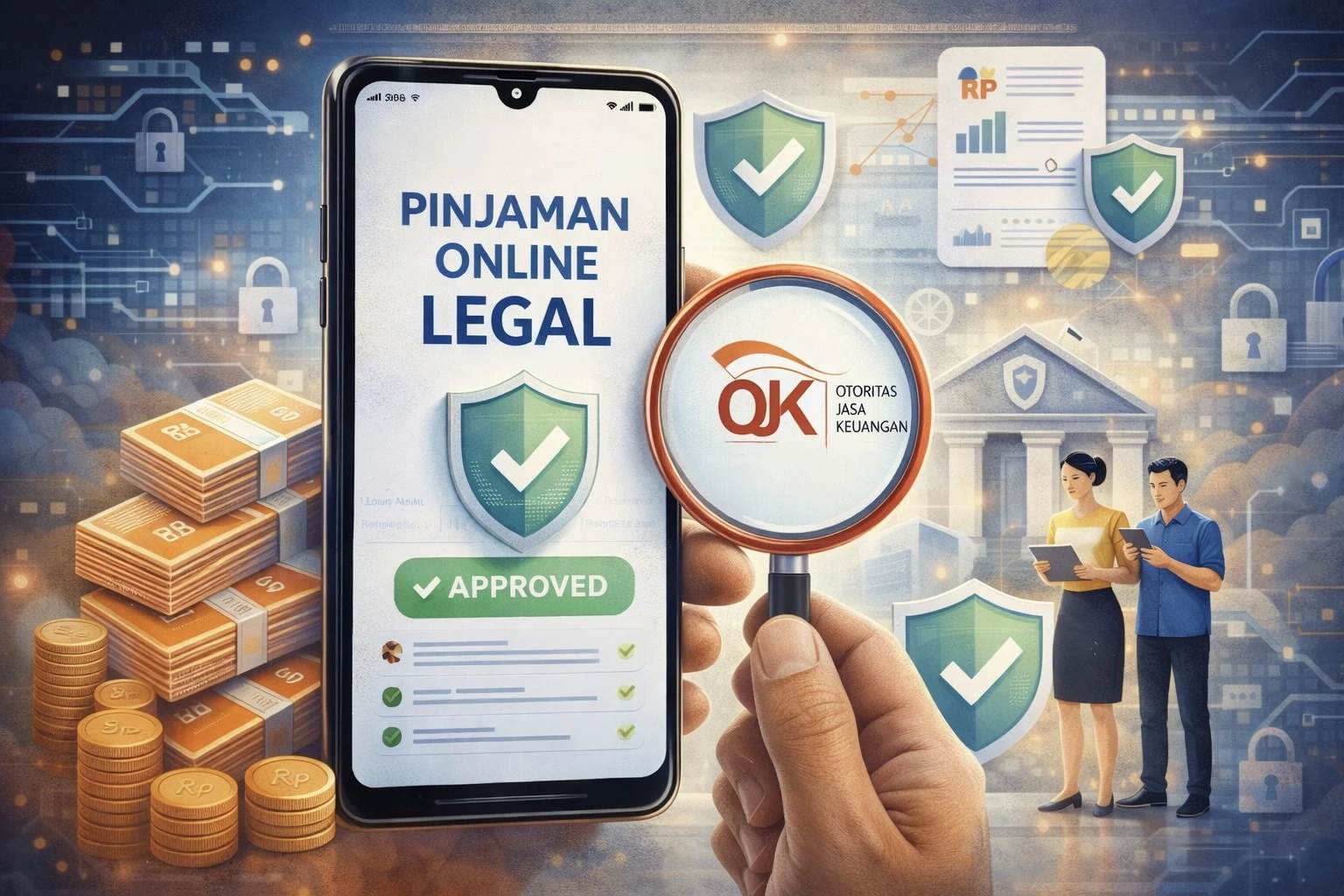 OJK: 10 Perusahaan Pinjol Belum Penuhi Ketentuan Ekuitas Minimum