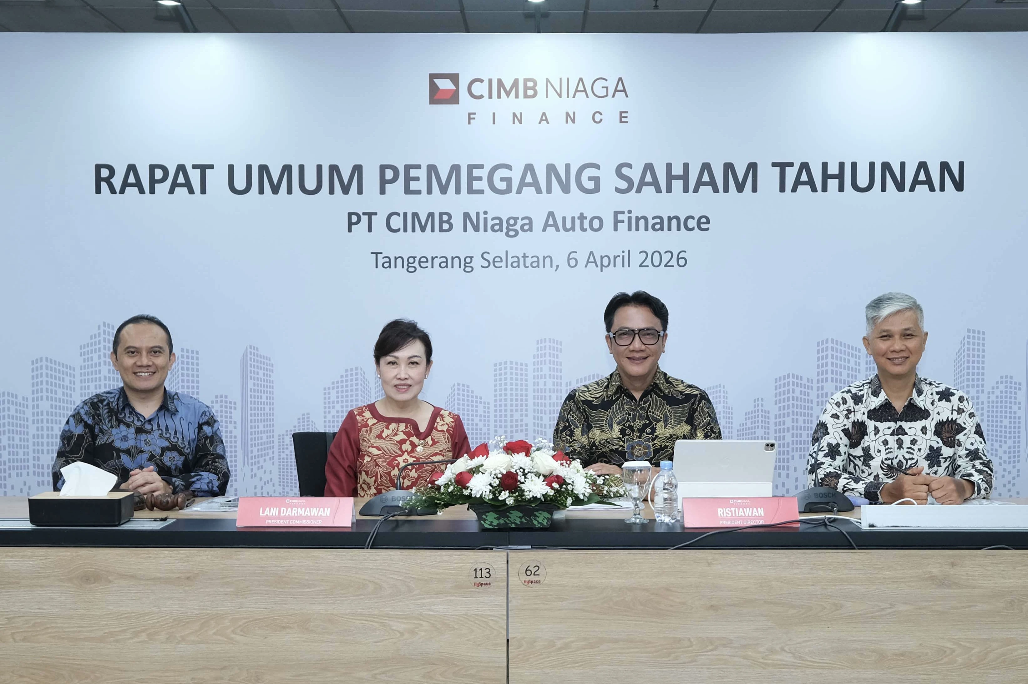 RUPST CIMB Niaga Finance Restui Pembagian Dividen Tunai Rp129 Miliar