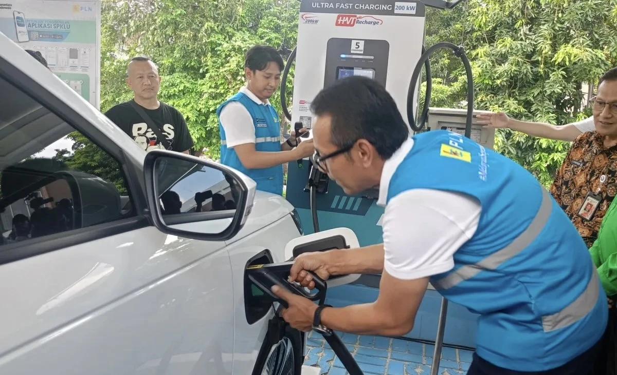 SPKLU kendaraan listrik