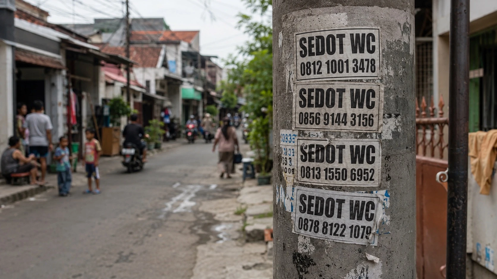 Polisi Bongkar Peredaran Sabu Bermodus Stiker Iklan Sedot WC