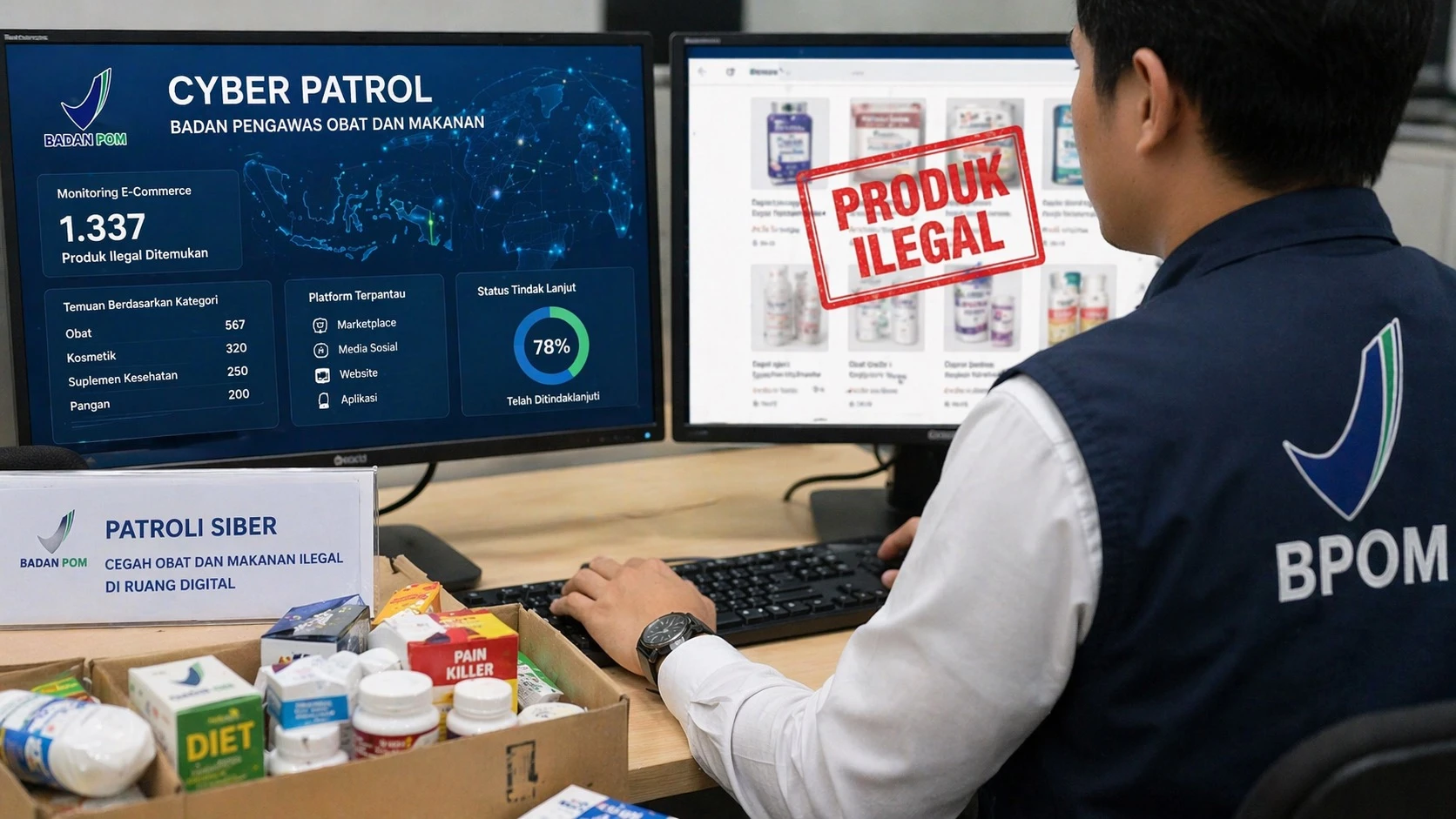 BPOM Gagas Gerakan Nasional Cegah Penyalahgunaan Obat