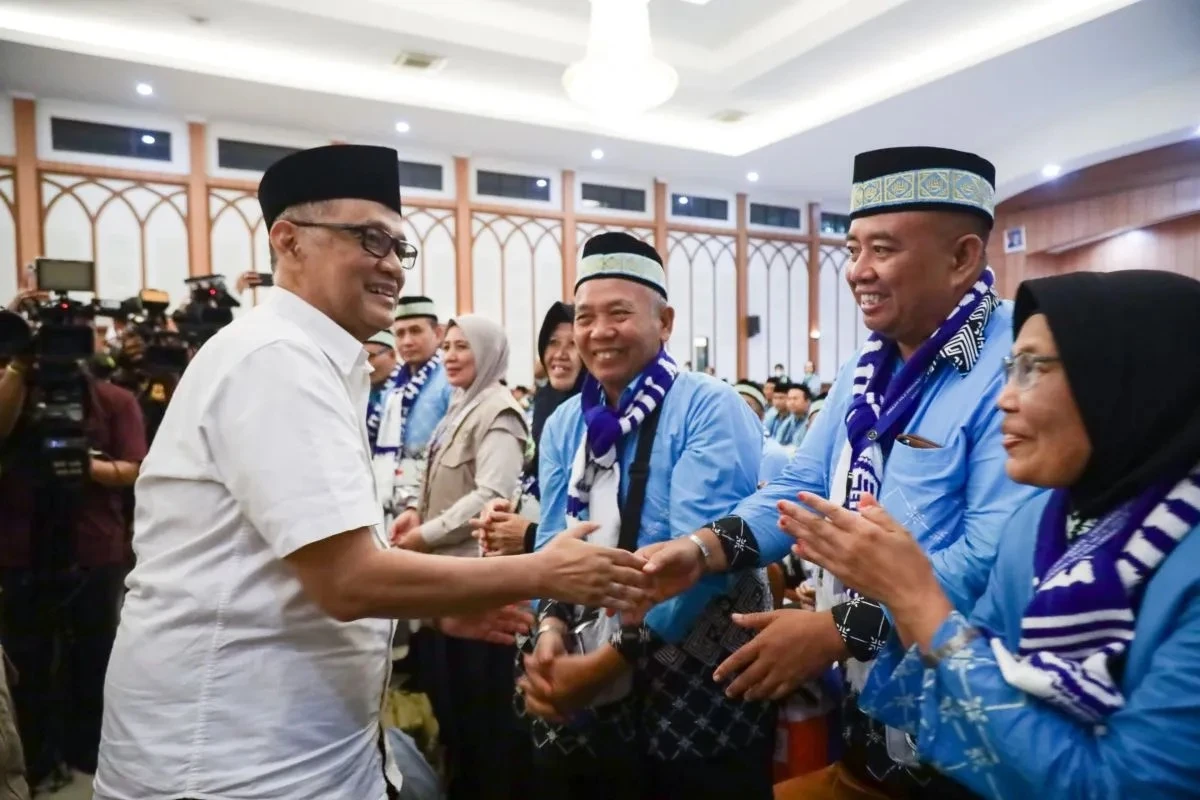 keberangkatan jamaah haji kloter I