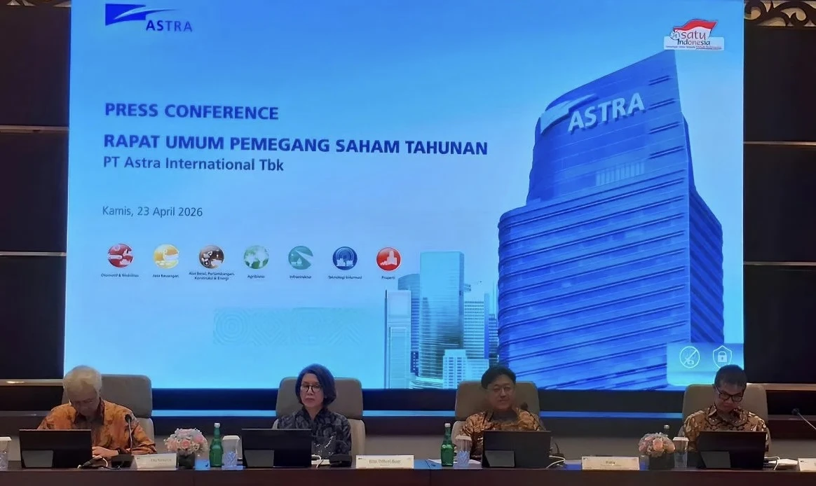 Astra Tebar Dividen Tunai Rp15,6 Triliun