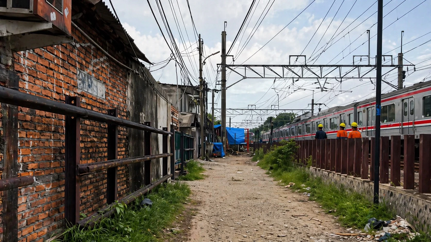 Proyek Jalan Tembus di Pasar Minggu Mangkrak Karena Terganjal Anggaran