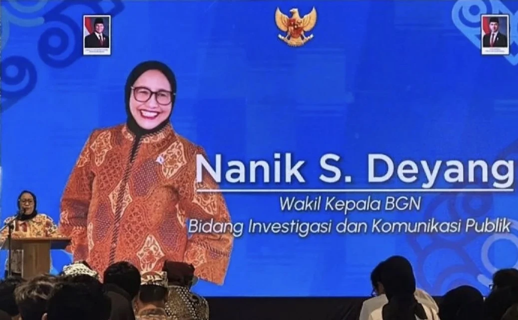 Wakil Kepala BGN bidang Komunikasi Publik dan Investigasi Nanik Sudaryati Deyang