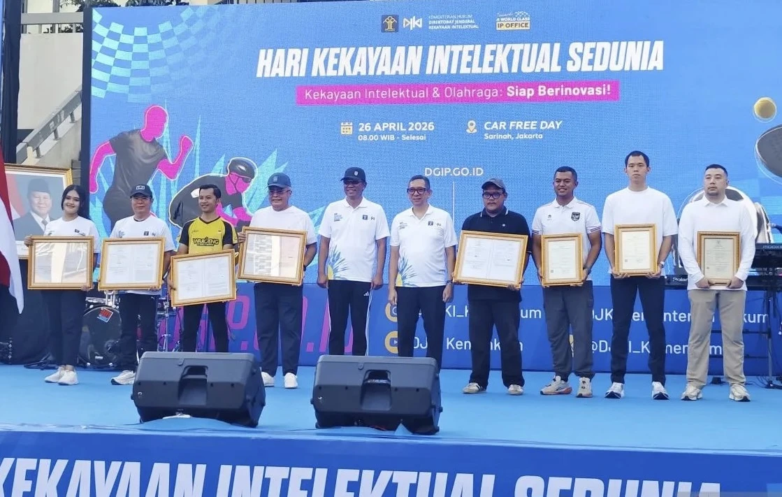 Industri Olahraga Didorong Daftarkan Hak Kekayaan Intelektual