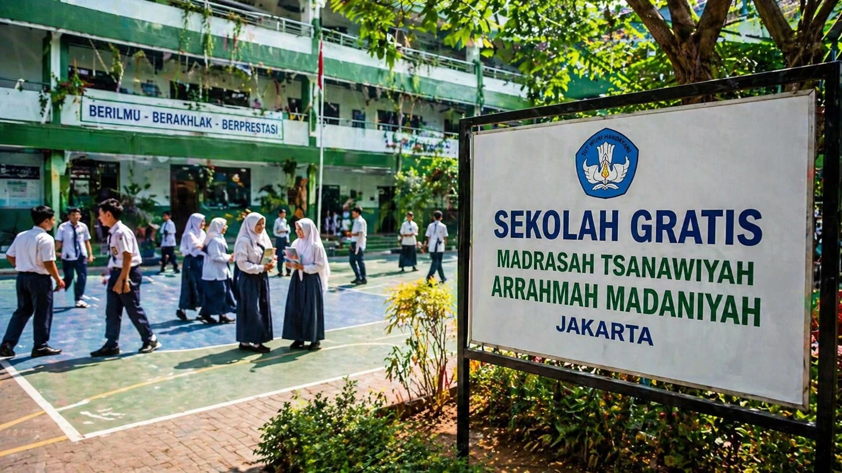 Madrasah di Jakarta Diusulkan Masuk Dalam Program Sekolah Gratis