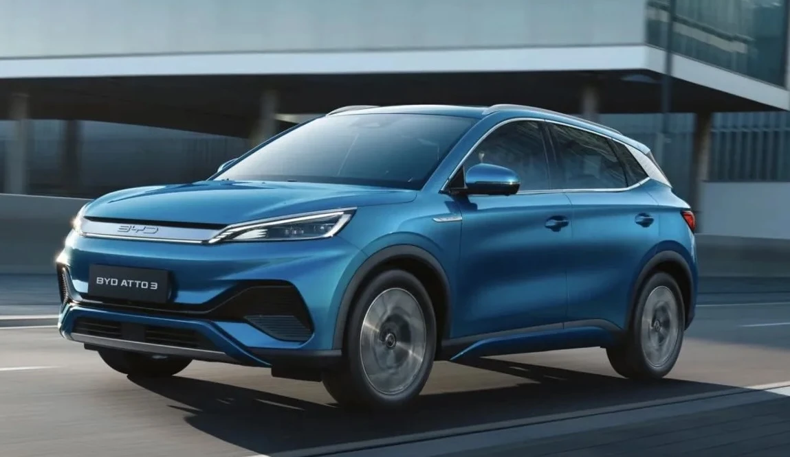 BYD Update Atto 3 dengan Dimensi yang Lebih Besar dan Penggerak Roda Belakang