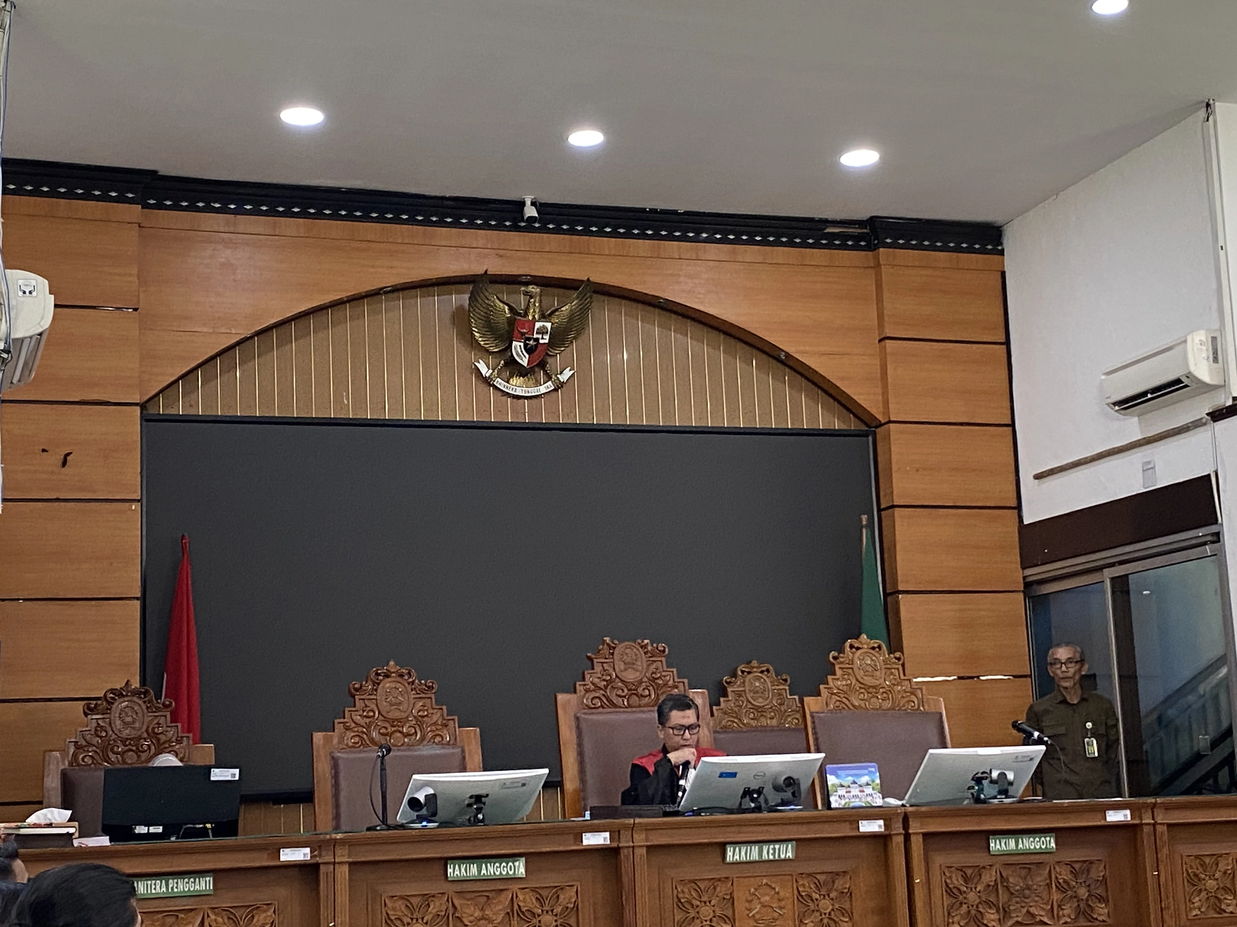 Hakim Tunggal Pengadilan Negeri (PN) Jakarta Selatan, Sulistyo Muhammad Dwiputro, saat membacakan amar putusan, gus yaqut