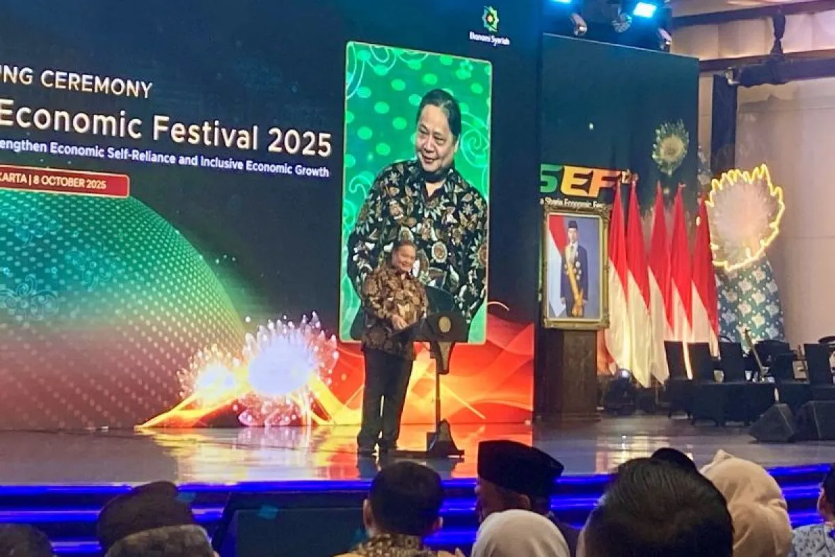 Airlangga Target Ekonomi Syariah RI Capai Peringkat 1 Global