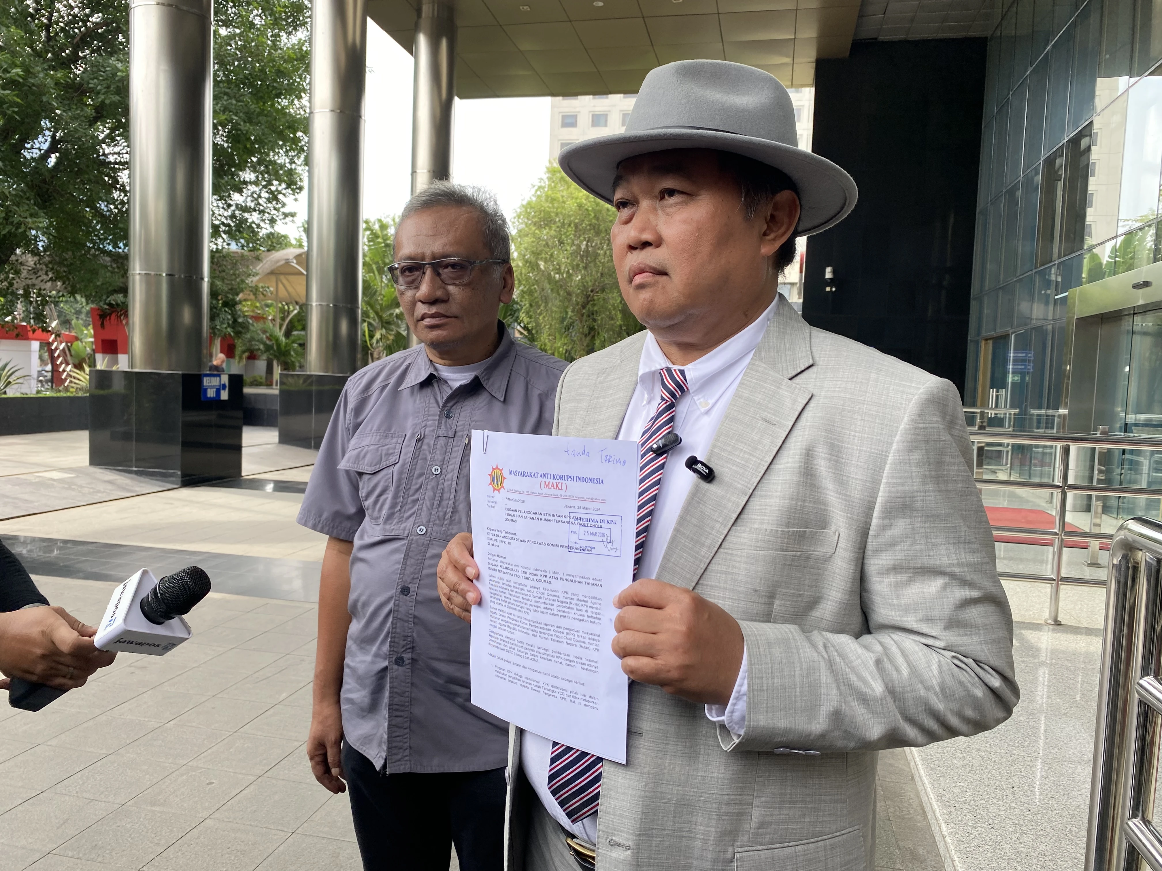 Adukan Pimpinan KPK ke Dewas, MAKI Ungkap 9 Dugaan Pelanggaran dalam Penahanan Rumah Yaqut