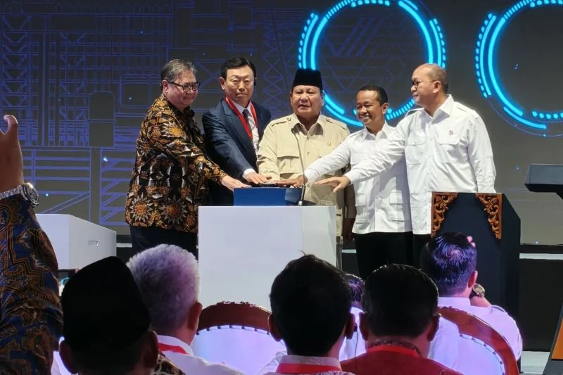 Prabowo Resmikan Pabrik Petrokimia Terbesar se-Asia Tenggara Milik Lotte