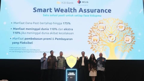 KB Bank dan MSIG Life Luncurkan Smart Wealth Assurance, Simak Keunggulannya