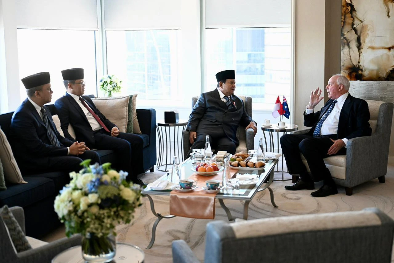 Prabowo Temui Paul Keating di Sydney, Bahas Apa Saja?