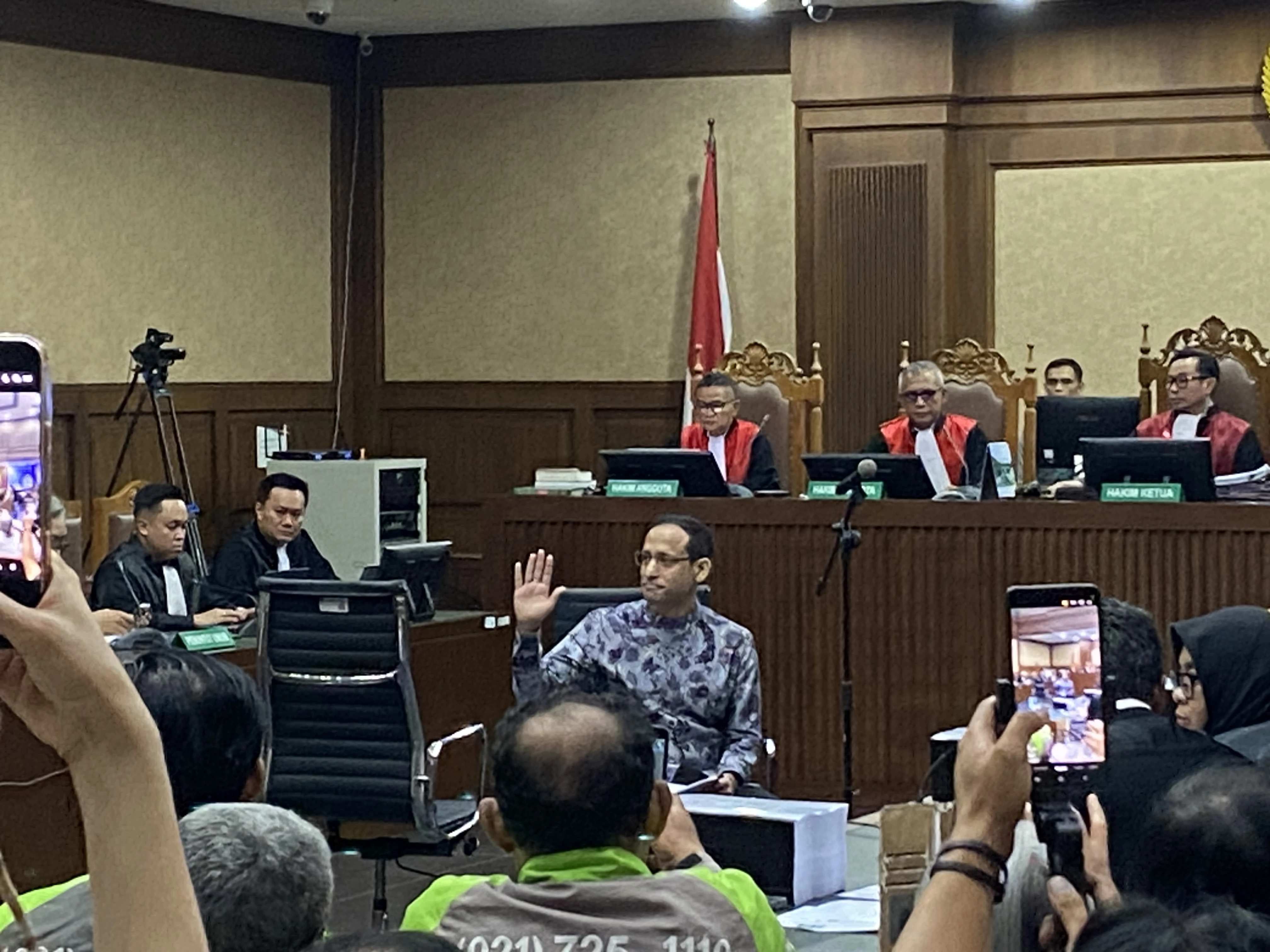 Dituntut 27,5 Tahun, Nadiem Klaim Kebijakan Chrome OS Hemat Anggaran Negara Rp3,9 T