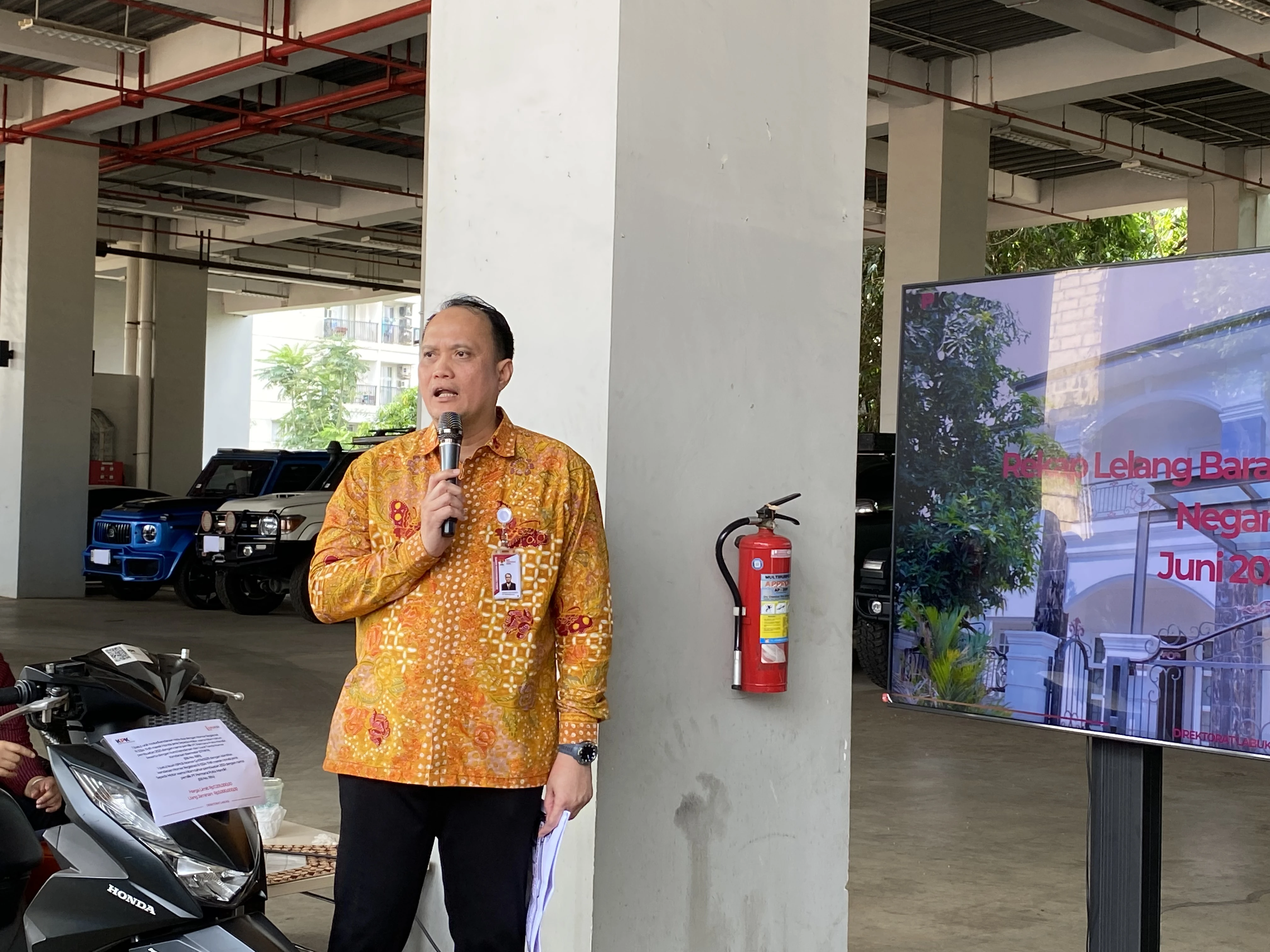 Mulai dari Rumah hingga Robot, KPK Lelang 106 Lot Barang Sitaan Senilai Rp311 Miliar