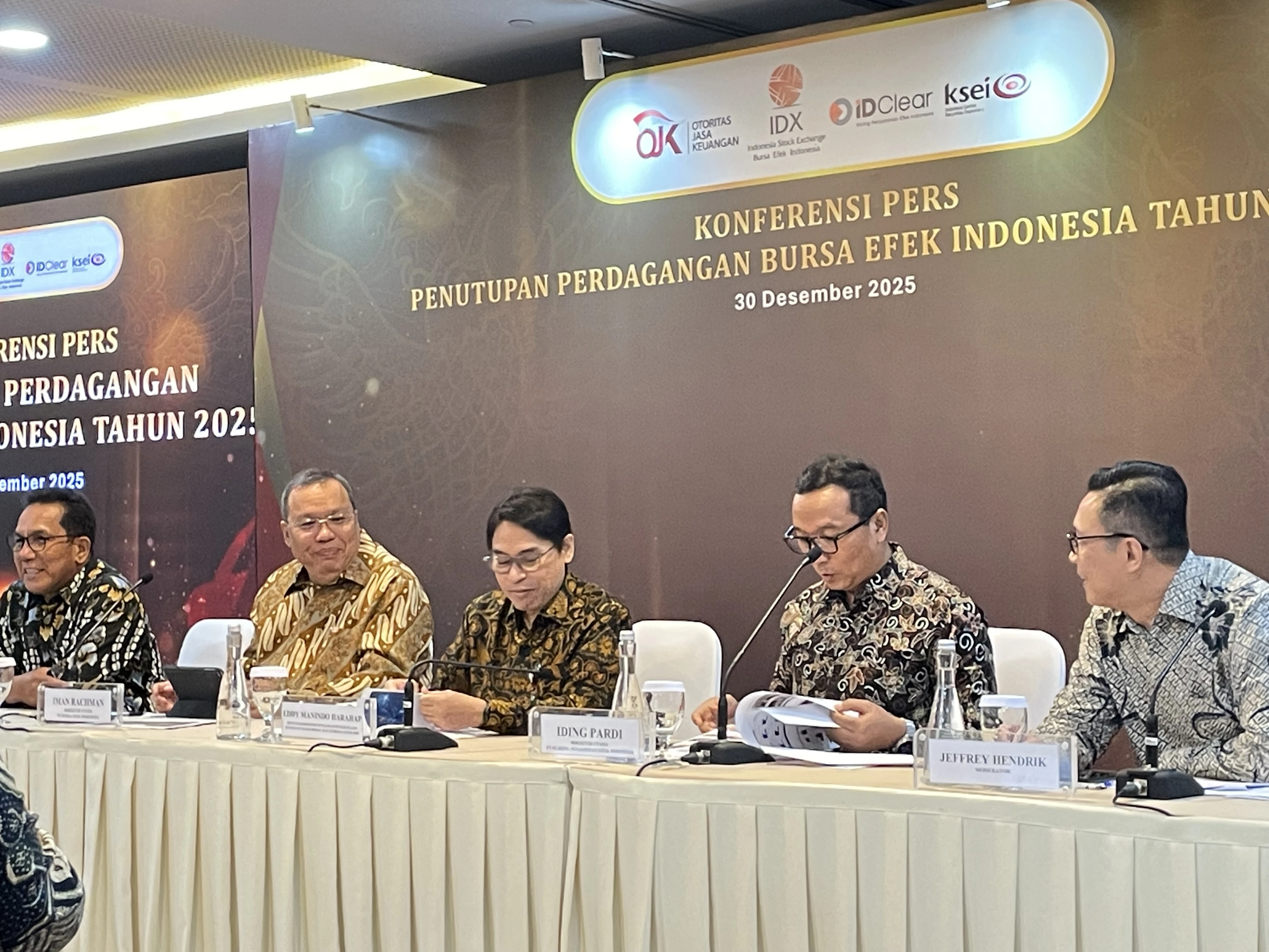 Tutup 2025 dengan Solid, OJK Pamer Capaian Positif Pasar Modal RI