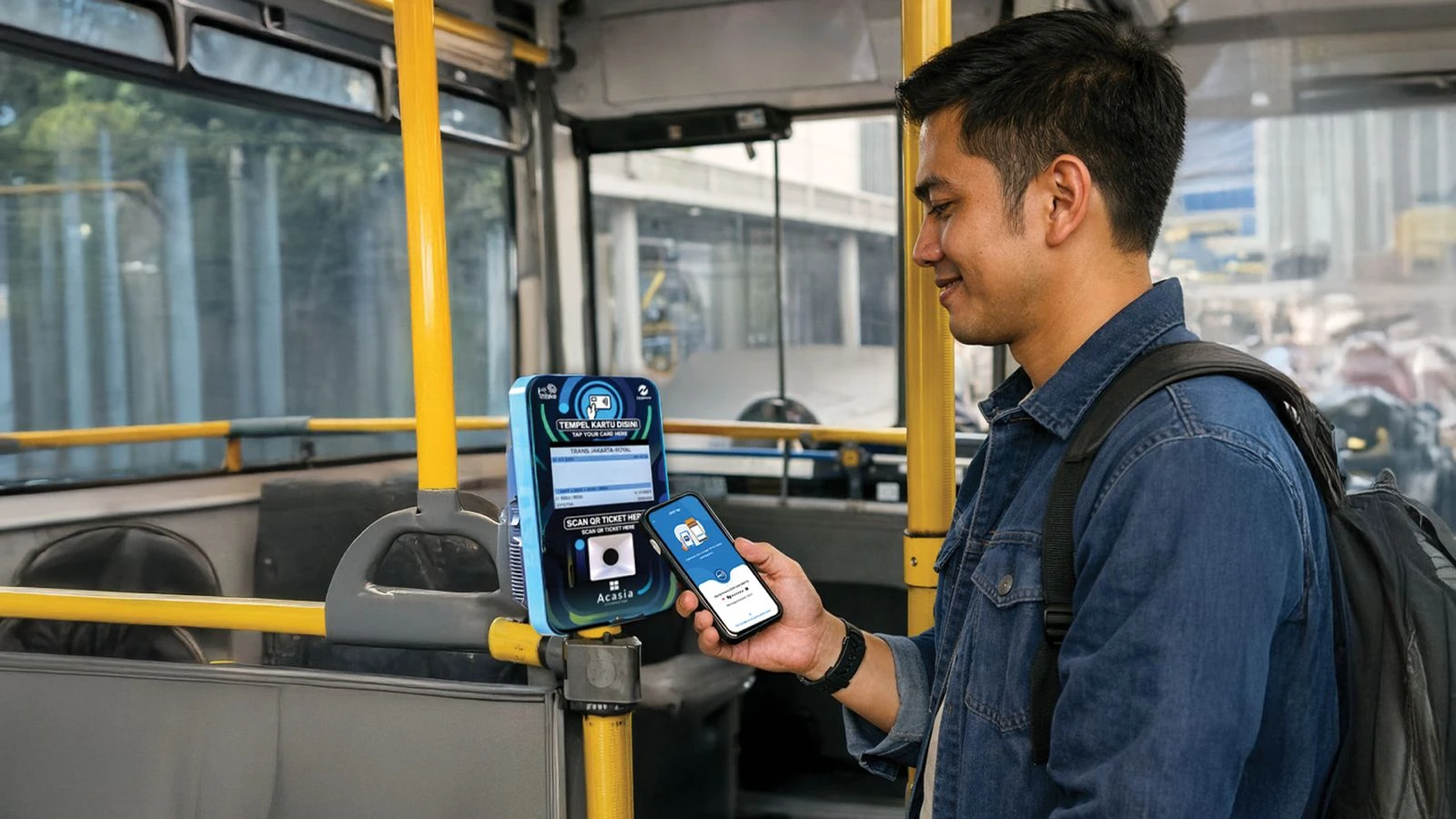 BRI Hadirkan Fitur QRIS Tap BRImo, Naik TransJakarta Bisa Tanpa Kartu
