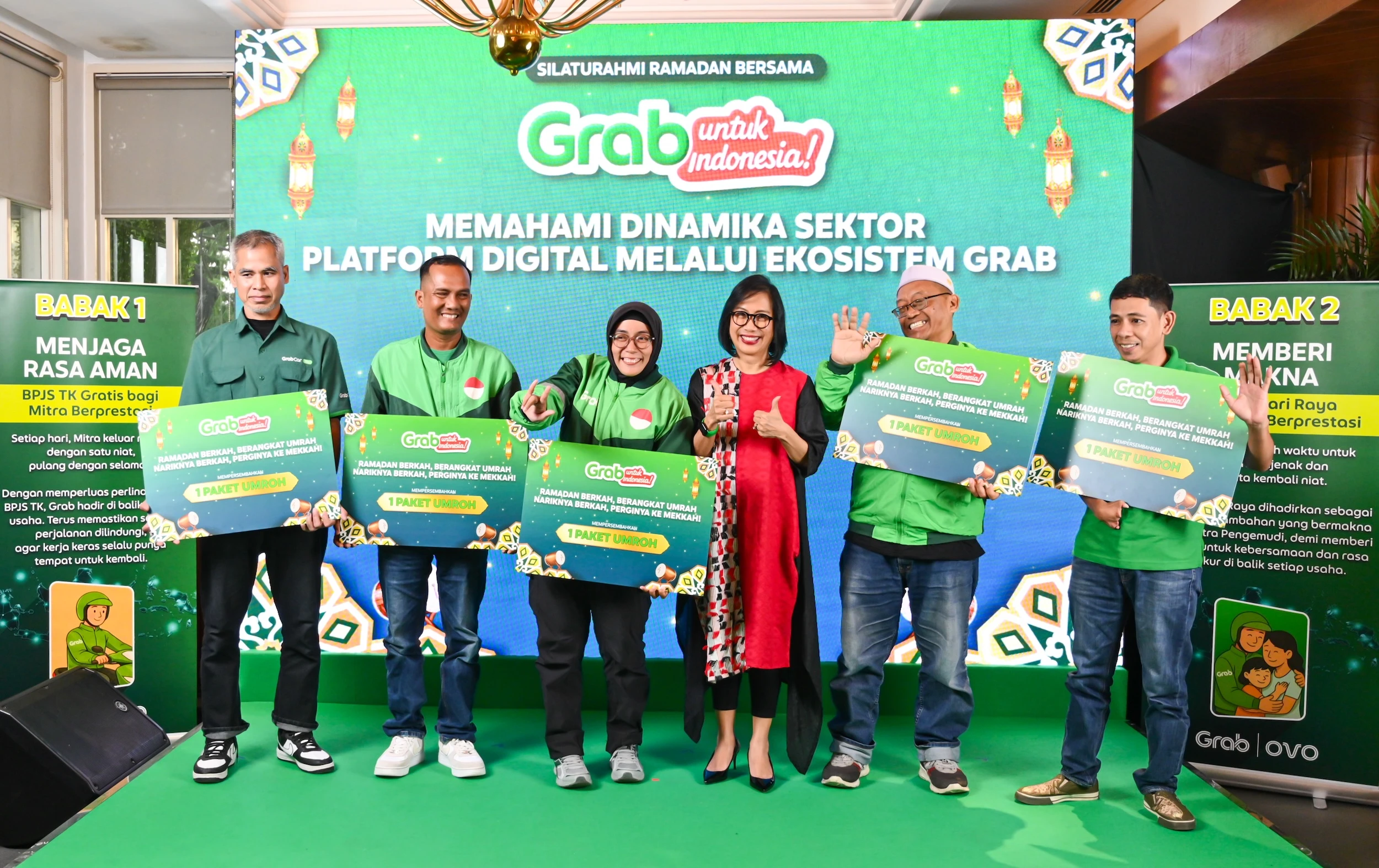 Grab Gandakan BHR 2026, Mitra Bisa Dapat Bonus Hingga Rp1,6 Juta & Paket Umrah