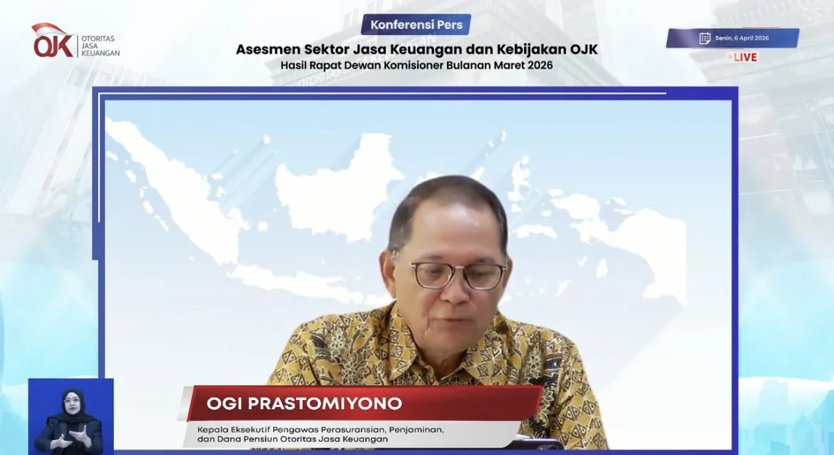 Industri Asuransi Tumbuh 6,8% jadi 1,2 Triliun per Februari 2026