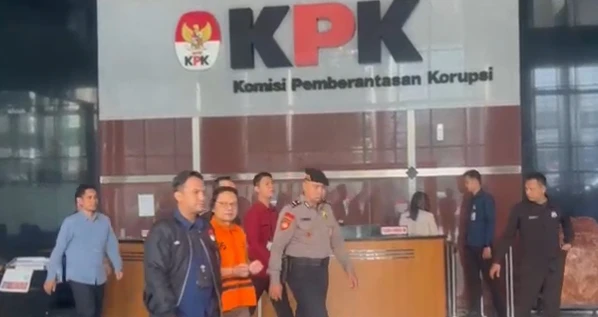 KPK Tahan Mantan Sekjen MPR Ma'ruf Cahyono 20 Hari Pertama