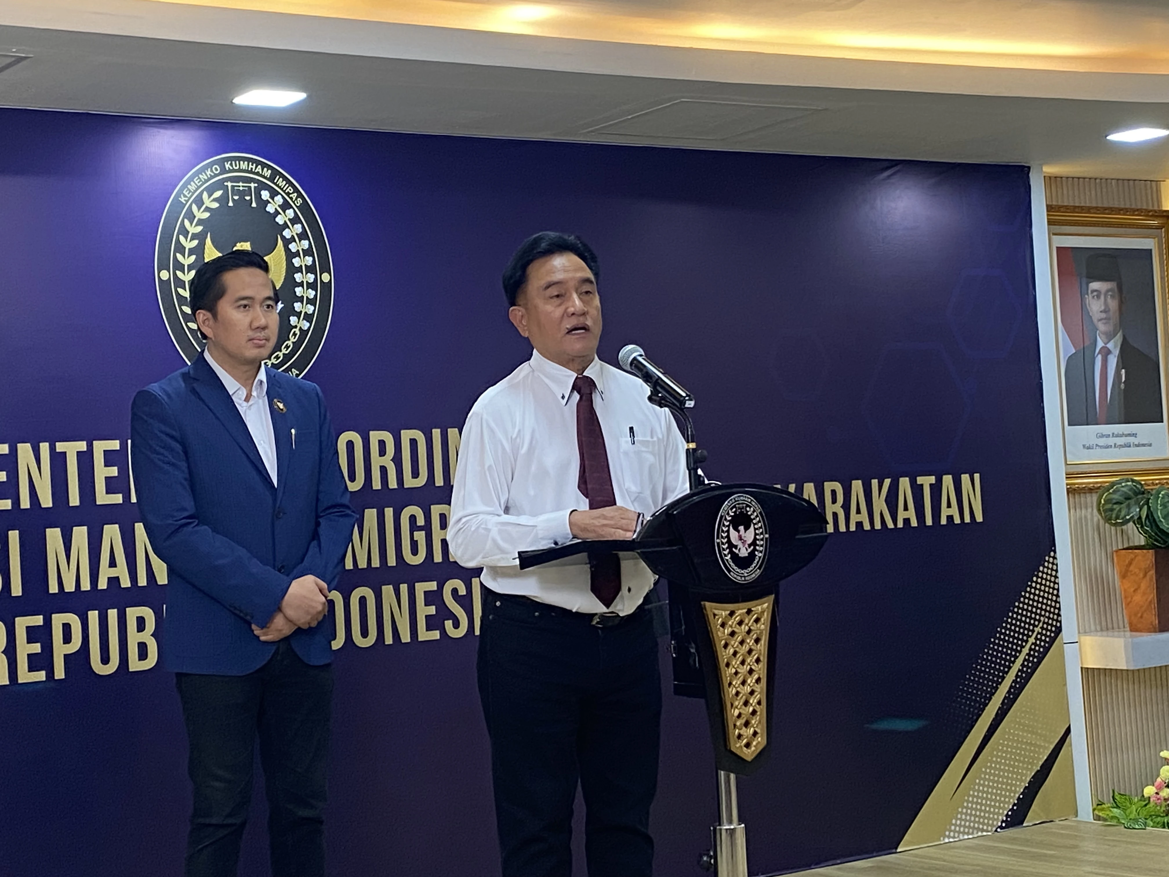 Temui Dubes Siprus, Menko Yusril: Deportasi WN Palestina Murni Kasus Kriminal Lintas Negara