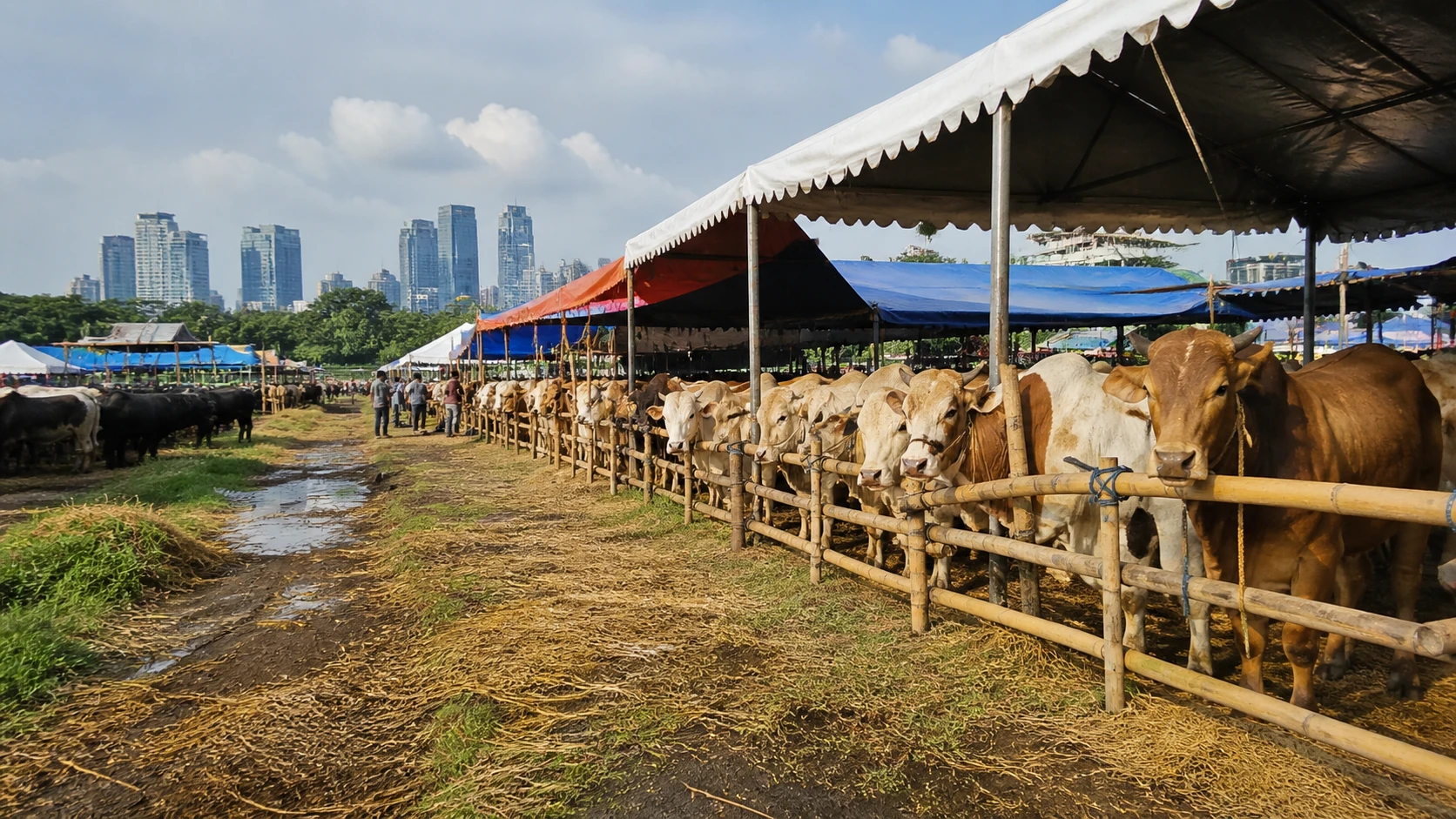Lapak hewan kurban
