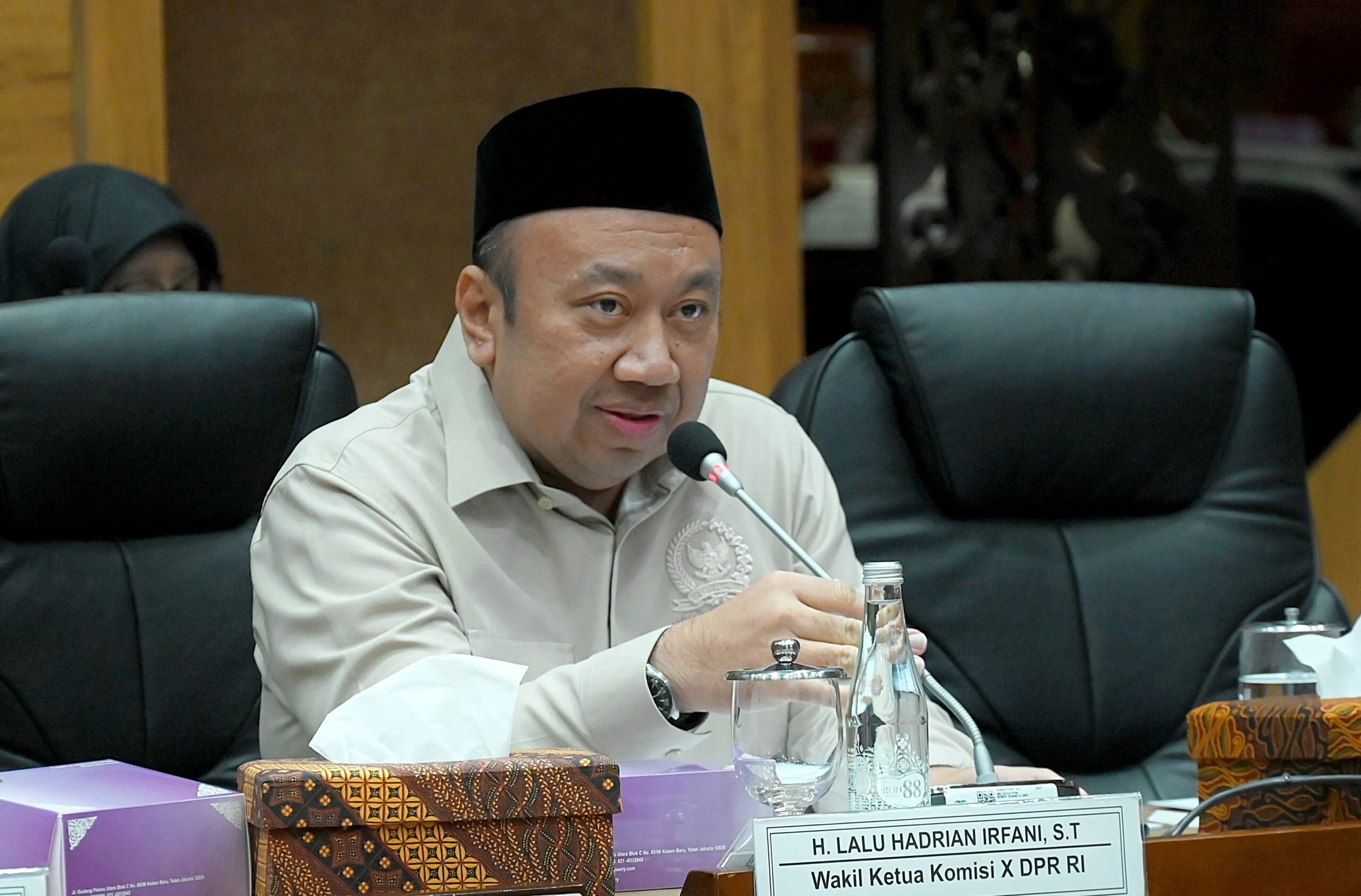 Wakil Ketua Komisi X DPR RI, Lalu Hadrian Irfani