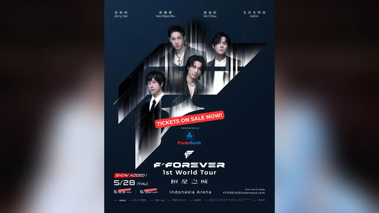 Konser F4 Jakarta Malam Ini Ini Deretan Lagu Hits Eks Meteor Garden yang Wajib Dihafal