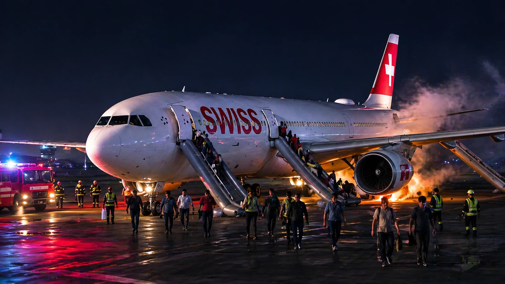 Swiss Airbus A330 Gagal Lepas Landas di New Delhi: Kronologi Hingga 4 Penumpang Terluka