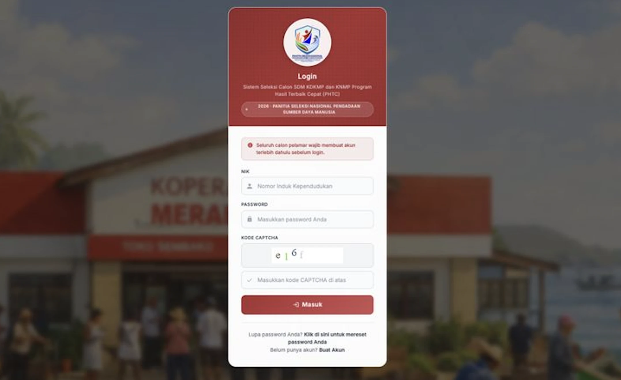 Link Pengumiuman KDKMP