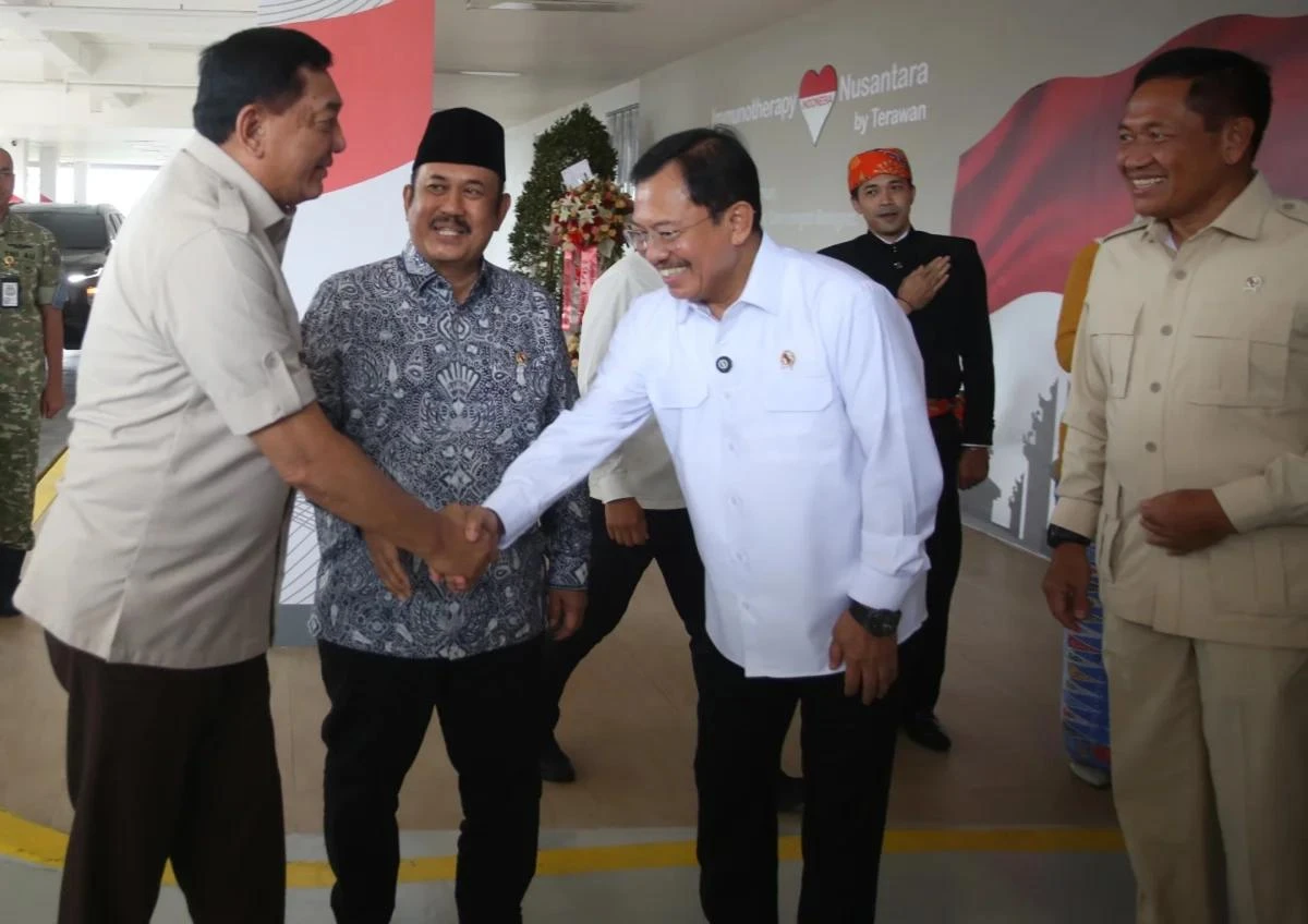 Menhan Sjafrie Resmikan Layanan Immunotherapy Nusantara dan DSA di RSPPN Soedirman