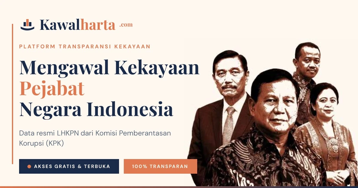 Mengenal KawalHarta, Platform Transparansi Harta Pejabat Negara