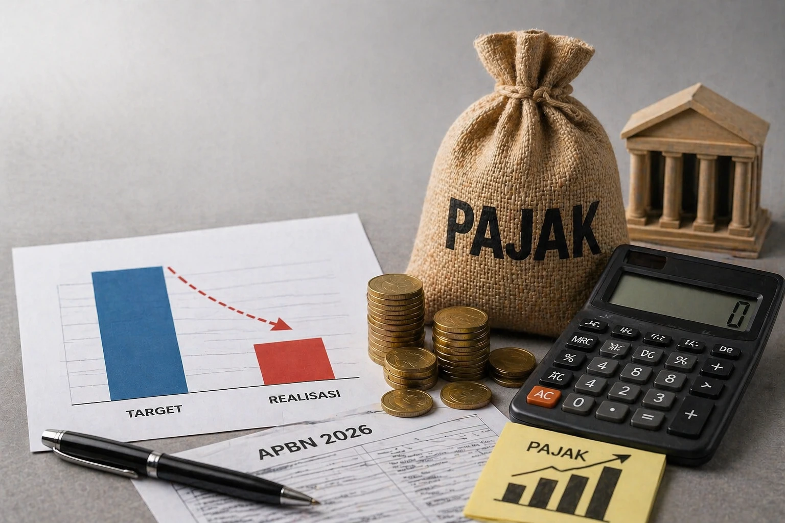 Penerimaan Pajak 2026 Diproyeksikan Tak Capai Target, Meleset hingga Rp484 Triliun