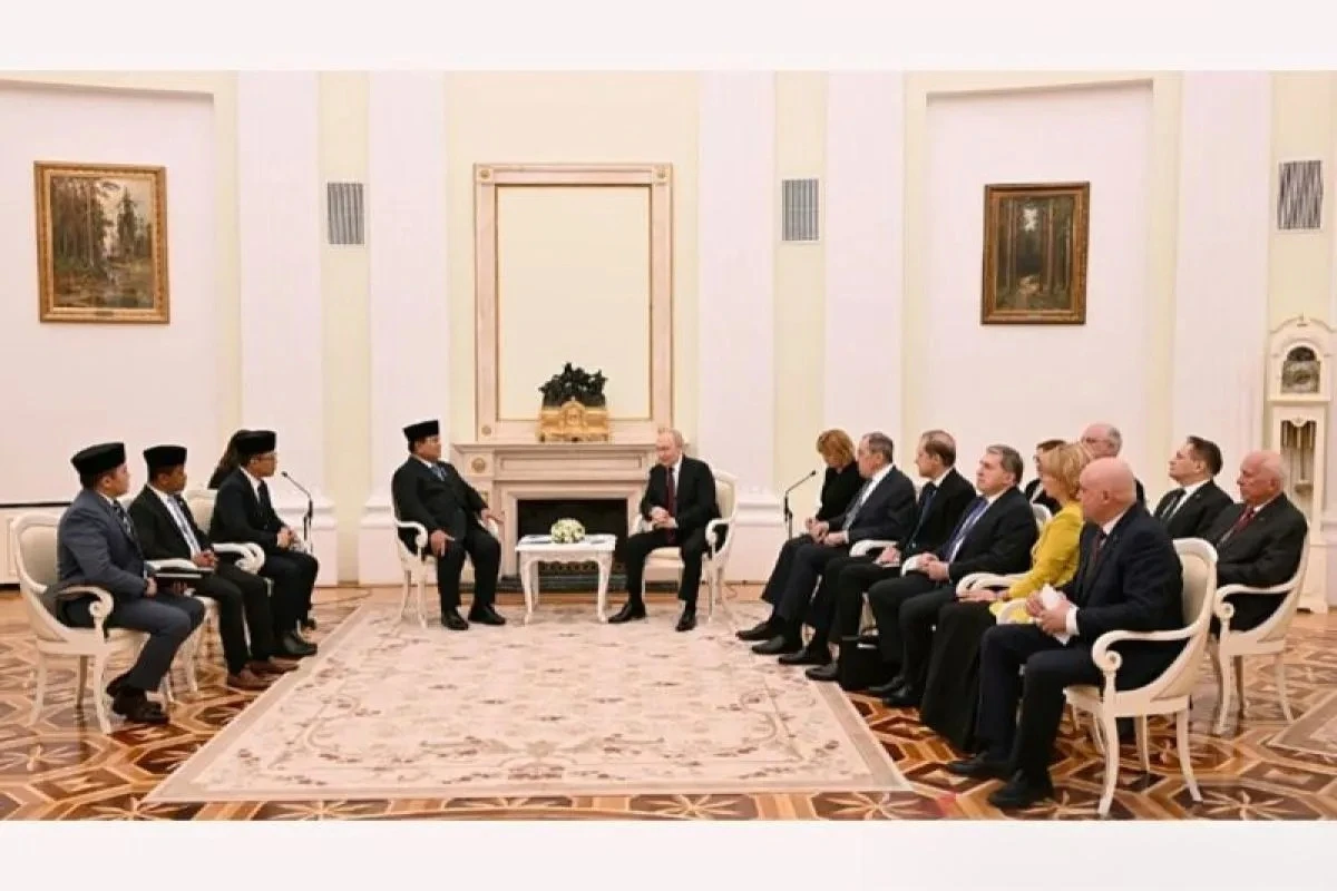 Prabowo Bertemu Putin di Rusia, Kerja Sama Minyak Jadi Fokus Utama