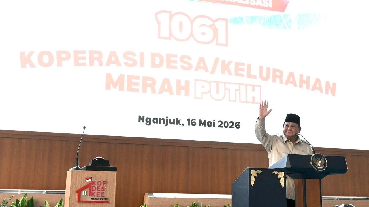 Prabowo Sahkan Operasional 1.061 Koperasi Desa Merah Putih di Nganjuk