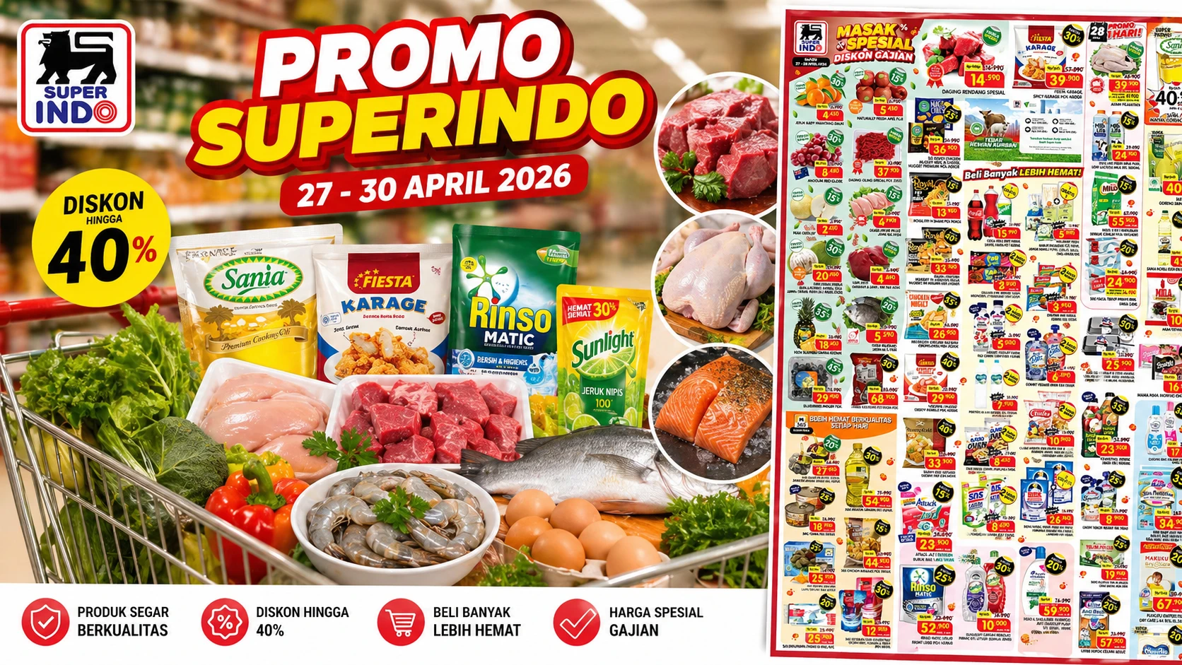Promo superindo diskon besar