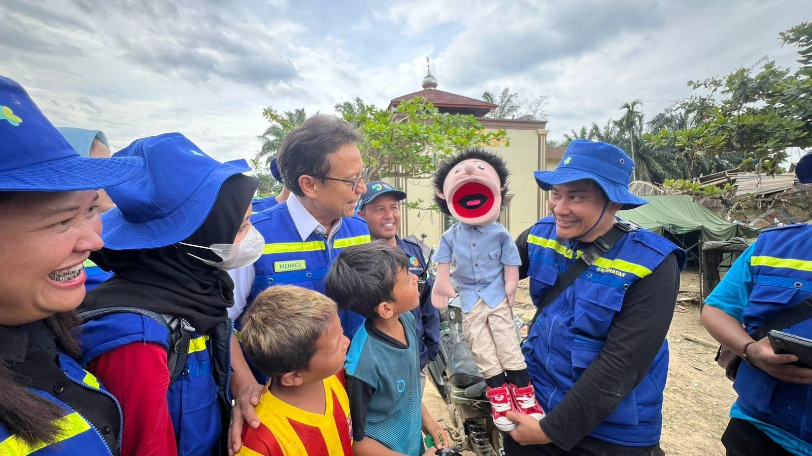 Kemenkes Pulihkan Kesehatan Jiwa Korban Bencana dengan Psikolog & Relawan Anak