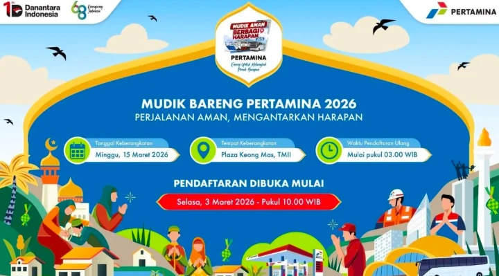 Link Pendaftaran Mudik Bareng Pertamina 2026: Syarat, Rute, dan Jadwal Lengkap.