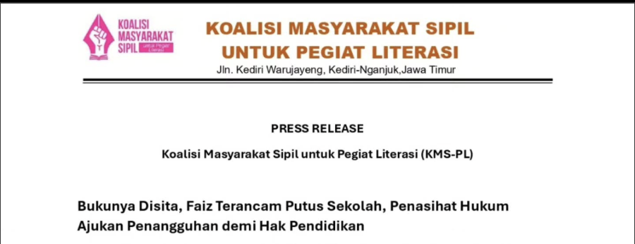 Penangkapan Pegiat Literasi Faiz Dinilai Cederai Hak Pendidikan