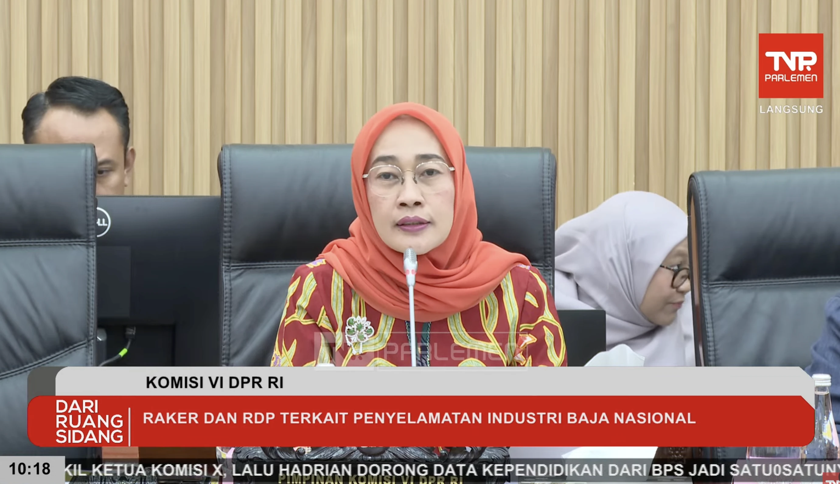 DPR Peringatkan Darurat Industri Baja Nasional Imbas Serbuan Impor