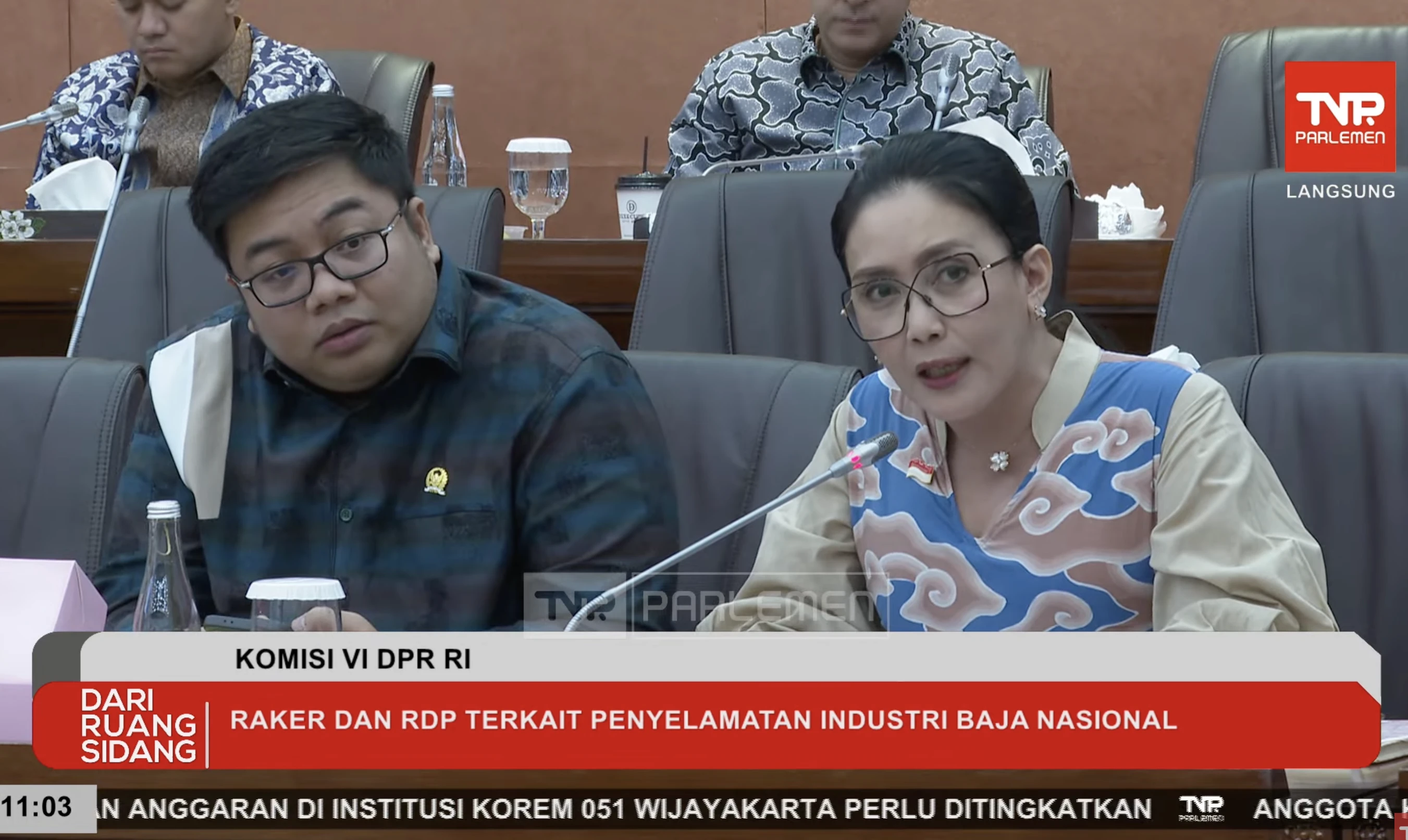 Rieke Diah Pitaloka Desak Pemerintah Batasi Impor dan Lindungi Industri Baja Nasional