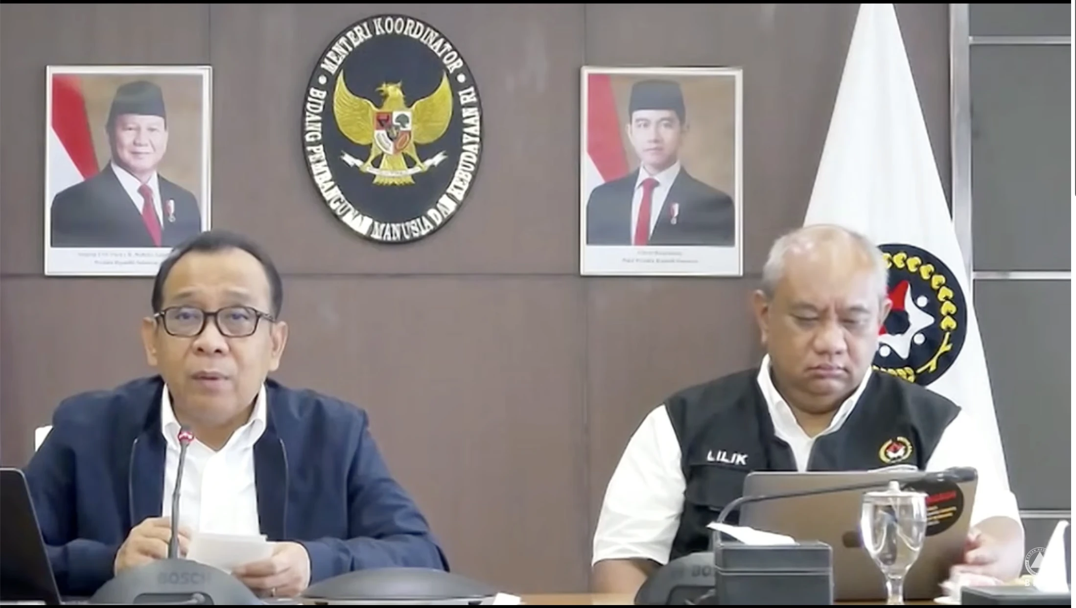 Menteri Koordinator Bidang Pembangunan Manusia dan Kebudayaan (Menko PMK) Pratikno, Rapat Koordinasi Apel Kesiapsiagaan Bencana Hidrometeorologi Basah