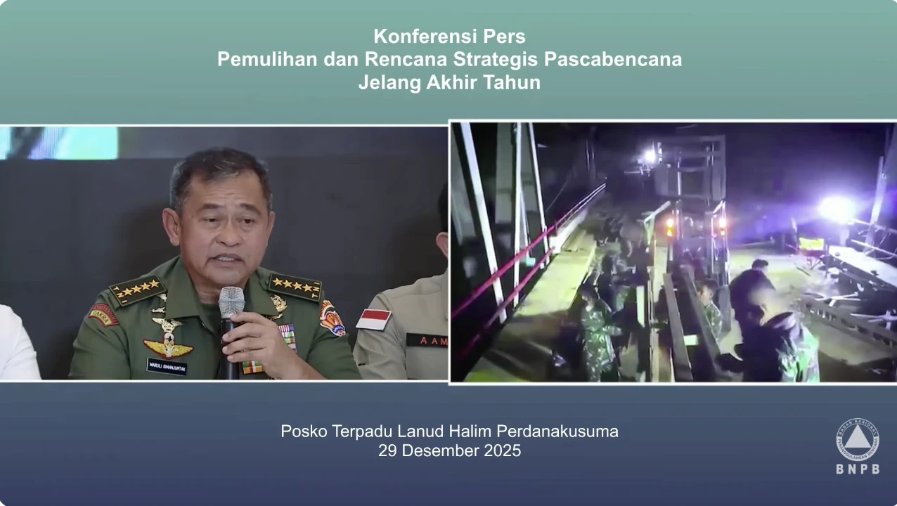 TNI Perketat Penjagaan Usai Baut Jembatan Bailey di Lokasi Bencana Hilang