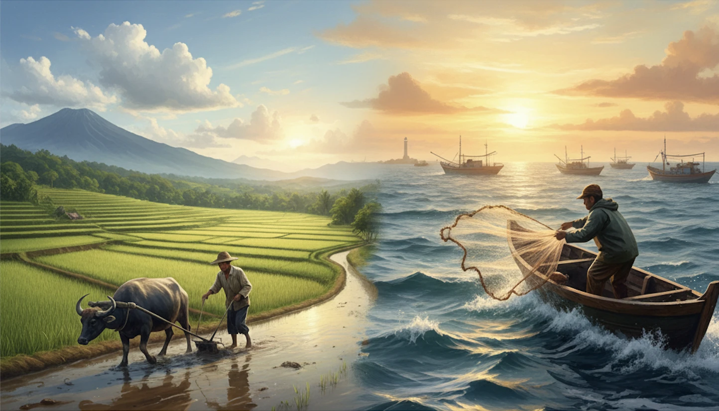 BPS: Nilai Tukar Petani dan Nilai Tukar Nelayan Kompak Naik pada Desember 2025