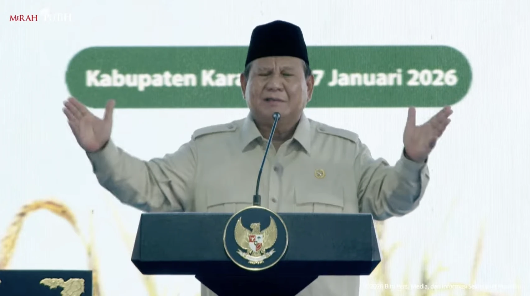 Baru Satu Tahun Menjabat, Prabowo: Saya Beberapa Kali Sempat Disogok