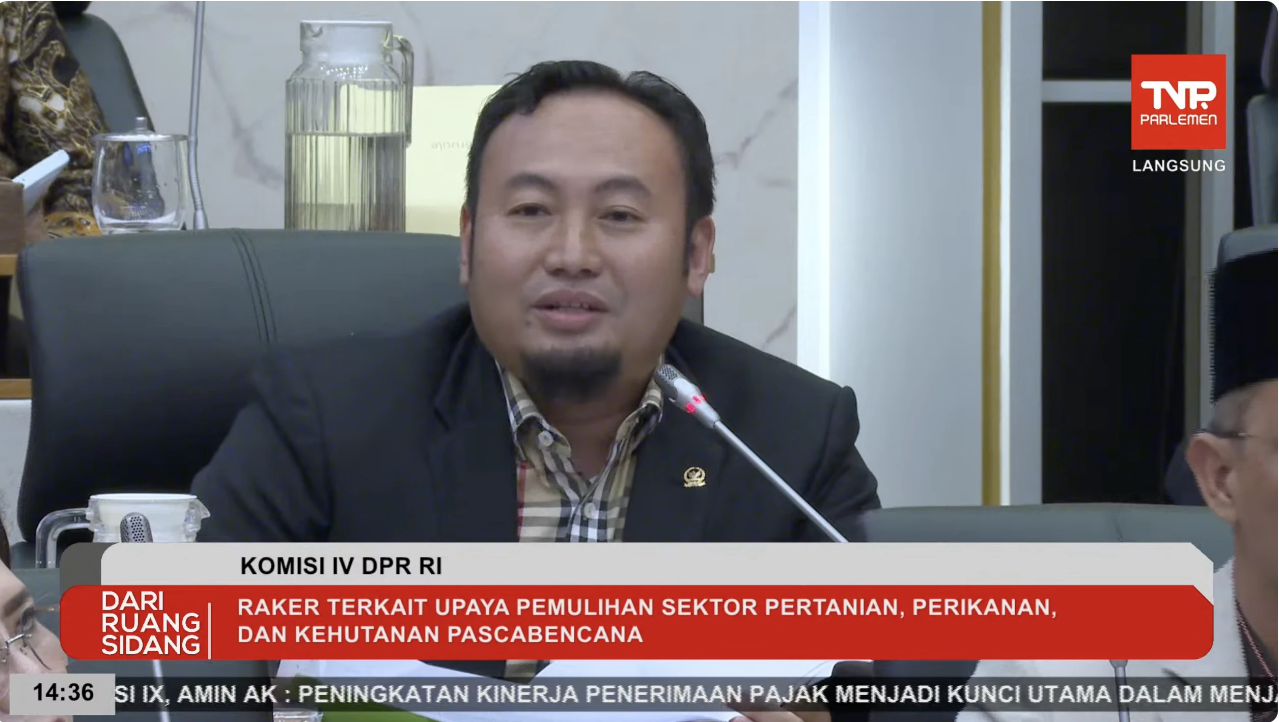 Anggota Komisi IV DPR RI Fraksi PKS Rahmat Saleh, banjir-longsor sumatra