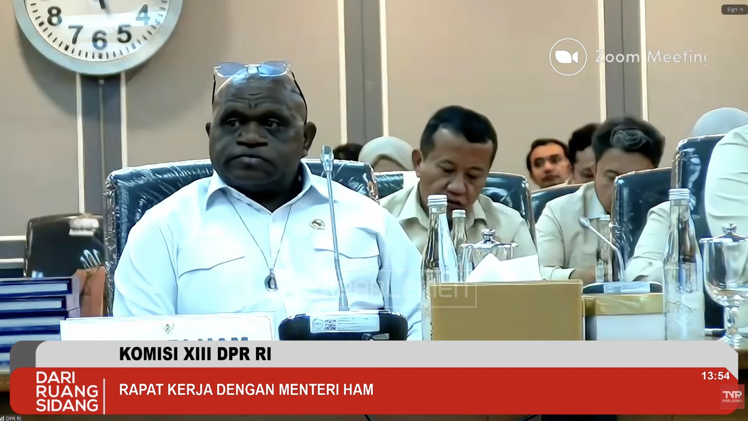 Menteri Hak Asasi Manusia (HAM) Natalius Pigai