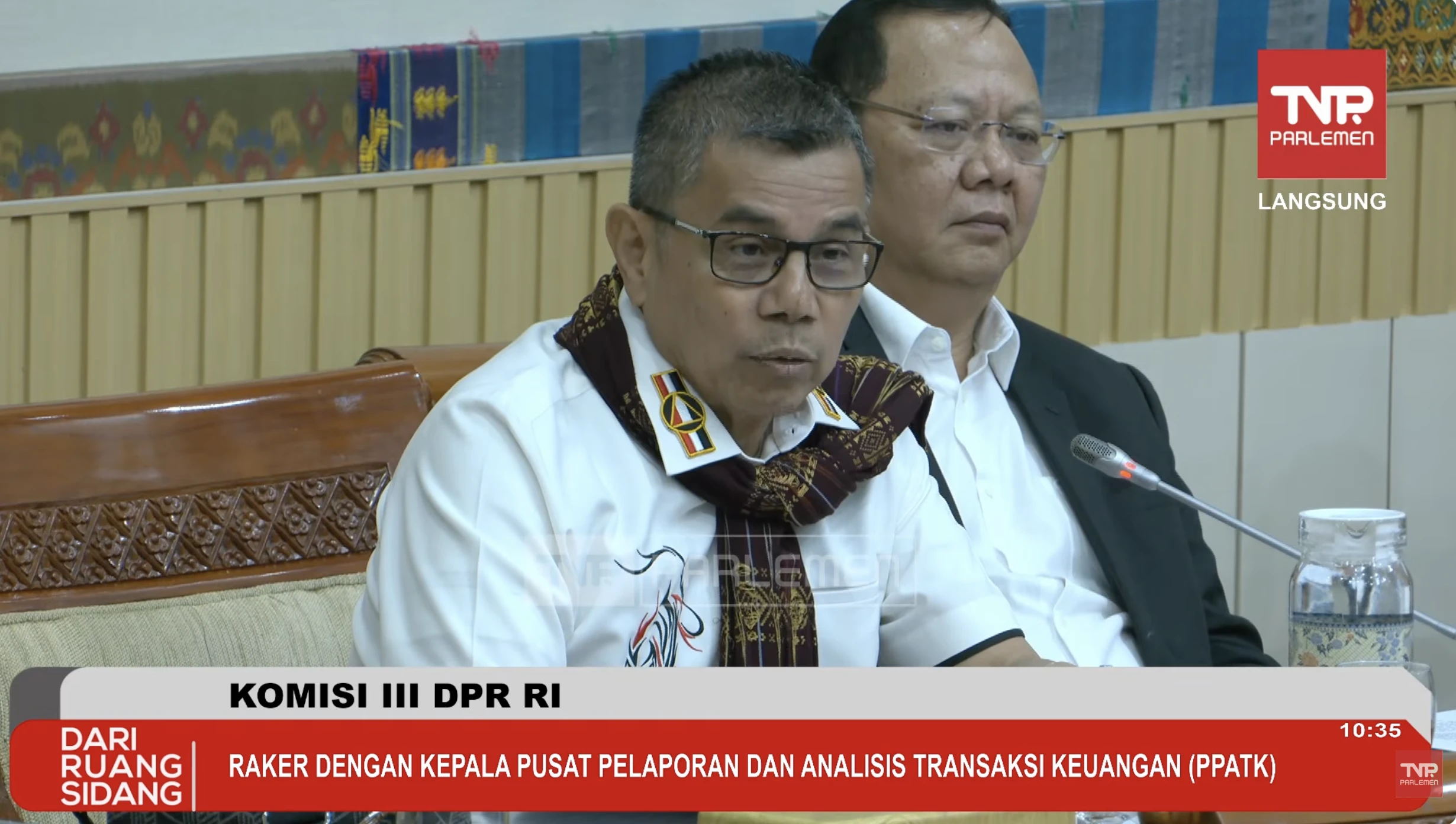 Anggota Komisi III Dewan Perwakilan Rakyat (DPR) RI Hinca Panjaitan