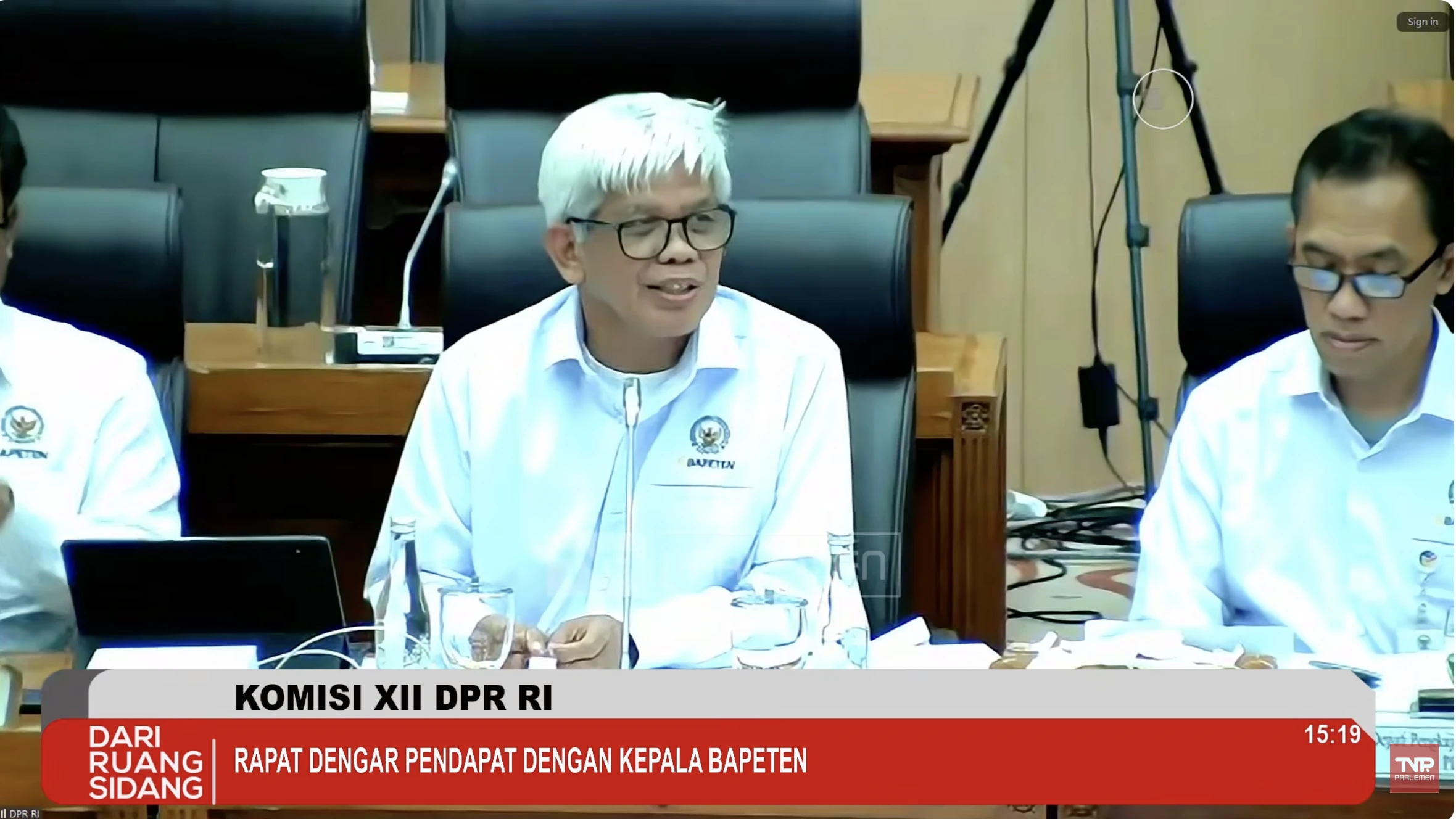 Plt Kepala Bapeten Zainal Arifin